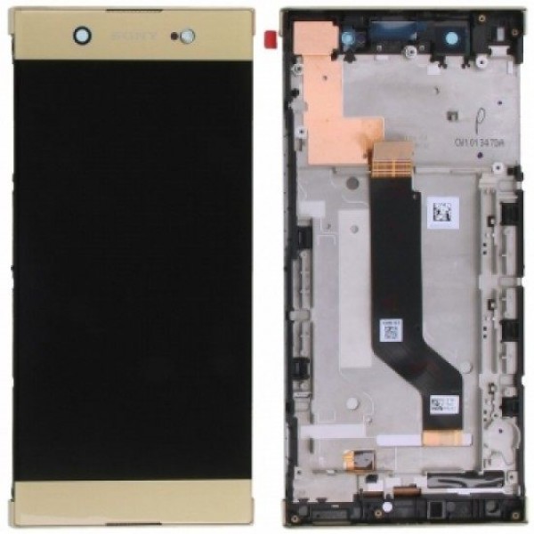 Sony Xperia XA1 Ultra LCD Ekran Dokunmatik Panel Orijinal Gold