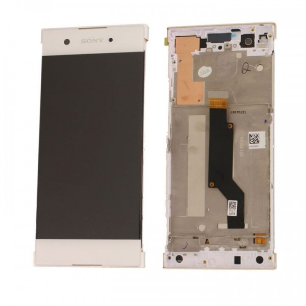 Sony Xperia Xa1 LCD Ekran Dokunmatik Panel Çıtalı Beyaz