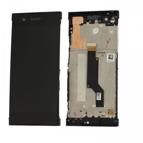 Sony Xperia Xa1 LCD Ekran Dokunmatik Panel Çıtalı Siyah