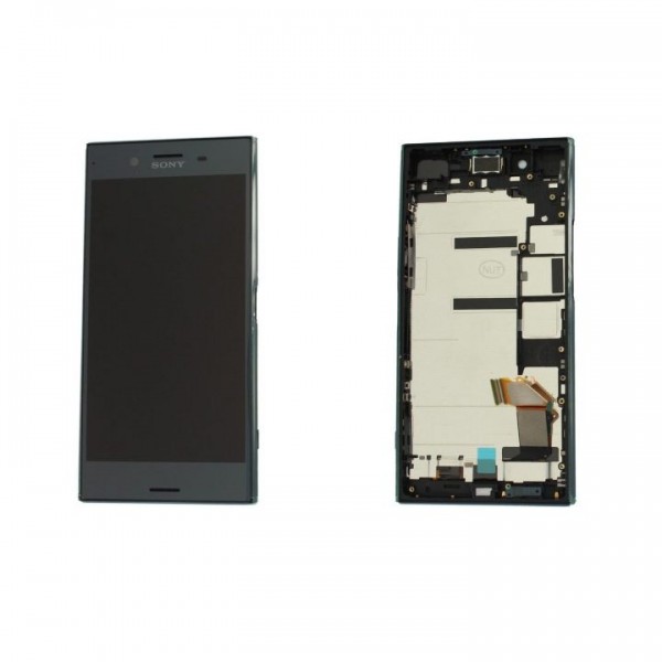 Sony Xperia XZ Premium LCD Ekran Dokunmatik Panel Çıtalı Siyah