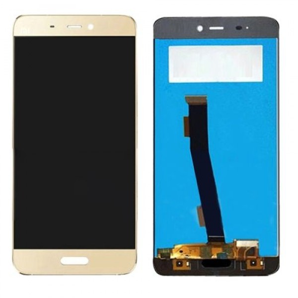 Xiaomi Mi 5 LCD Ekran Dokunmatik Panel Altın / Gold
