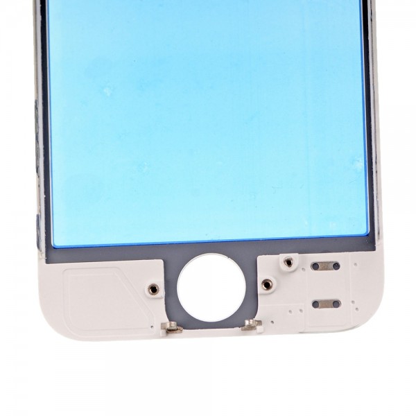 Apple iPhone 5 Ocalı Çıtalı Cam Beyaz