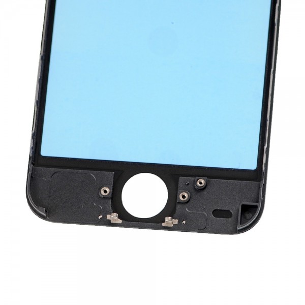 Apple iPhone 5C Ocalı Çıtalı Cam Siyah