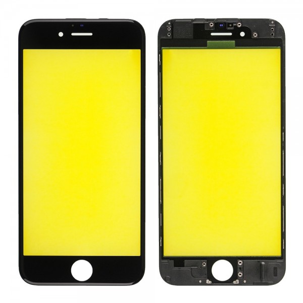Apple iPhone 6 Ocalı Çıtalı Cam Siyah