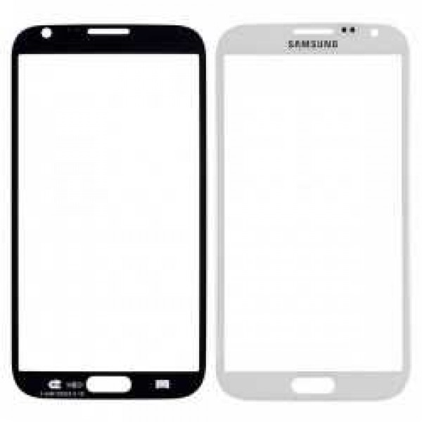 Samsung Galaxy Note 2 Dokunmatik Ön Cam Lens Beyaz