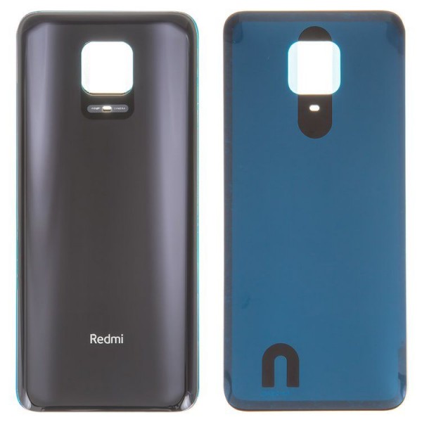 Xiaomi Redmi Note 9 Pro Arka Kapak Batarya Kapağı Siyah